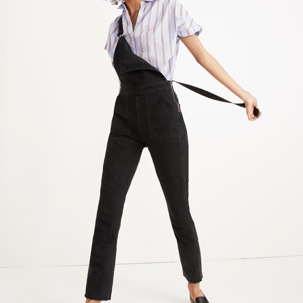 Madewell Skinny Women's Overalls in Lunar Wash (XXS)